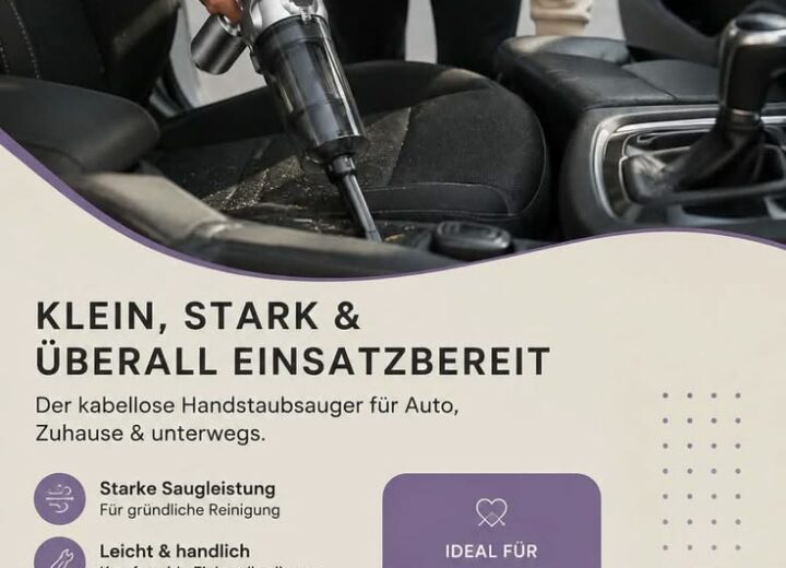 Kabelloser Handstaubsauger